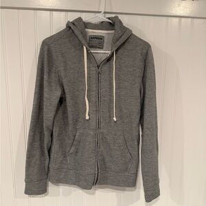 Express Heather Gray Knit Fabric